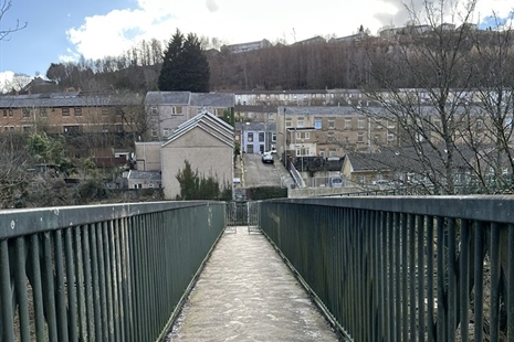 Local footbridge works scheme to begin in Penrhiwceiber