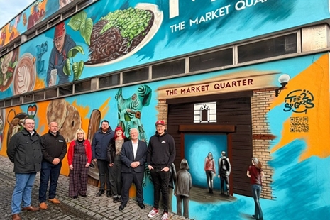New Mural Showcases Pontypridd