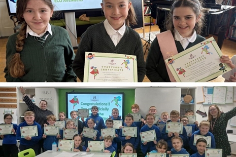 Grymuso Arwyr Eco Ifainc: Prosiect Allgymorth yn dod â Chynaliadwyedd i Ysgolion