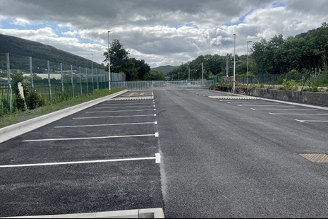 Increased parking at Treorchy Railway Station following investment