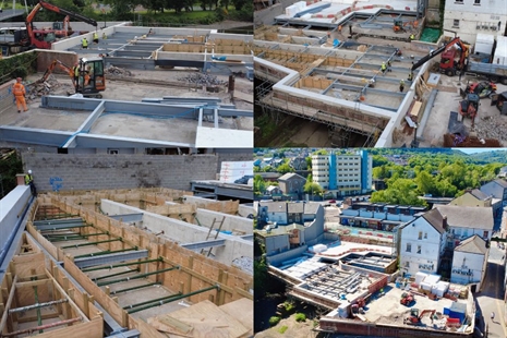 Progress Continues on Riverside Plaza in Pontypridd
