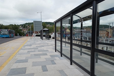Installation of small kiosk at key location in Pontypridd Town Centre