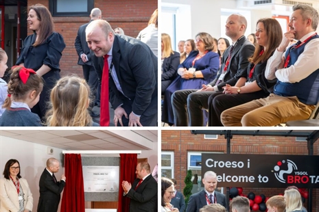 Ysgol Bro Taf opens its doors to a vibrant new learning environment