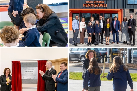 Penygawsi Primary School celebrates new learning facilities