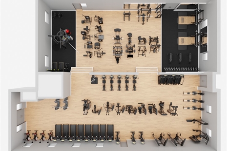 New look gym and spin studio for Abercynon Sports Centre