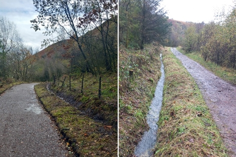 Adroddiad cynnydd ar waith tomenni glo ym Mharc Gwledig Cwm Clydach