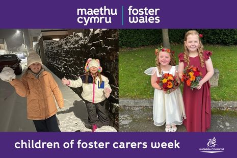 Foster Carers in Rhondda Cynon Taf celebrate contribution of foster siblings