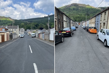 Cynnal gwaith yn ardal Pentre i lywio gwaith dylunio sy'n gysylltiedig â chynllun lliniaru llifogydd yn y dyfodol