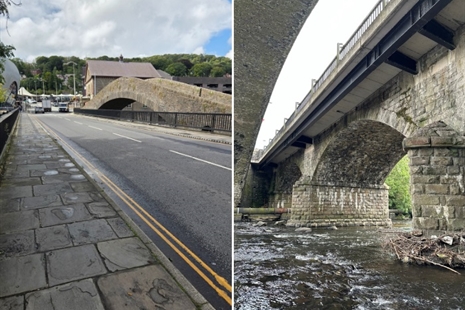 Bridge inspection in Pontypridd to inform future repairs