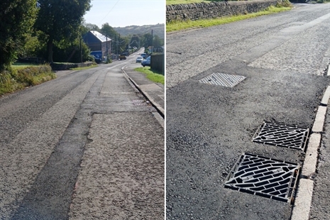 Scheme to reduce flood risk on key road in Tonyrefail completed