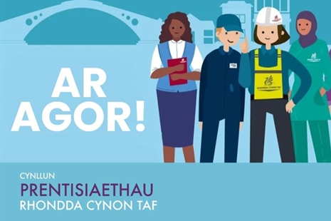 Mae Cynllun Prentisiaethau 2026 Cyngor Rhondda Cynon Taf ar agor!