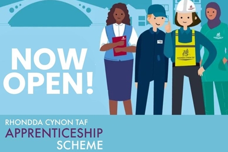 RCT Council Apprenticeship Scheme opens for 2026 applications!