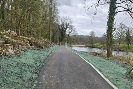 Local section of Taff Trail now re-open following storm damage repairs