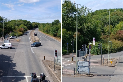 Street light replacement in Talbot Green completed ahead of schedule