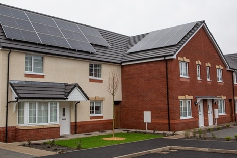 Council-backed investment brings 27 new affordable homes to Penygraig