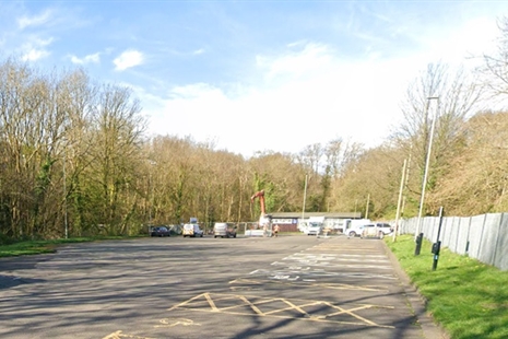 Riverbank repairs underway near Aberdare Town Centre