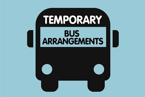 Bus arrangements for upcoming gas main works in Aberdare