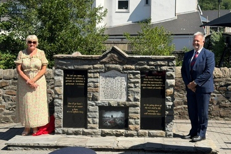 New Treorchy War Memorial Dedicated Following Community Effort