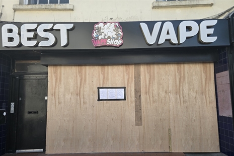 Store CLOSED for Illegal Vape & Tobacco Sales!