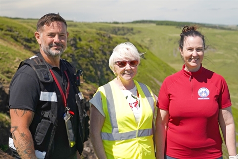 'RIVER OF RUBBISH' Cleared from BWLCH Mountain