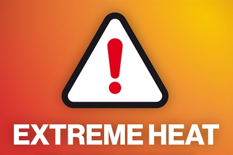 Extreme heat: service updates and health advice
