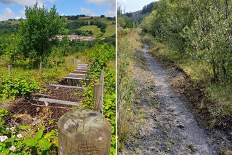 Gwaith cynnal a chadw ar safle tomen Trehafod dros yr wythnosau nesaf