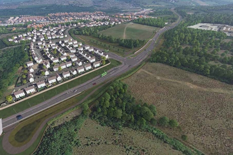 Coridor Trafnidiaeth Gynaliadwy Llanharan yn cyrraedd carreg filltir bwysig