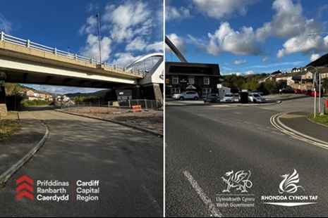 Gwaith yn dechrau ar y safle i gyflawni Cam Tri'r cyfleuster Parcio a Theithio yn ardal Porth