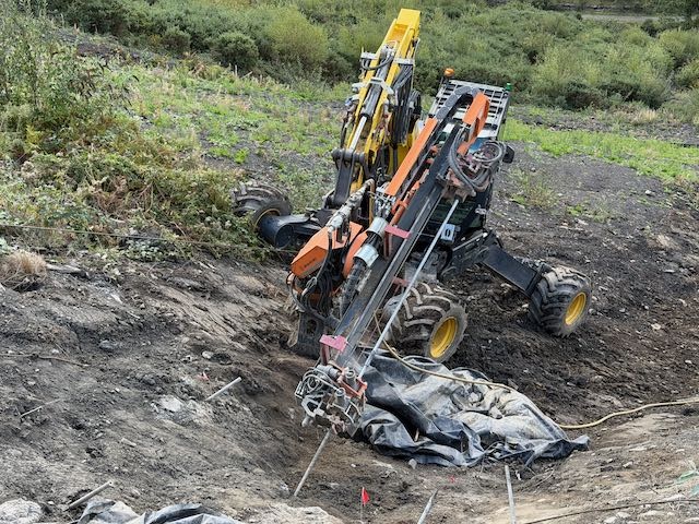 Tylorstown soil nailing