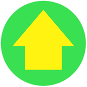 Yellow Arrow - Footpath