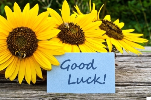 Good Luck Maria and Lucie