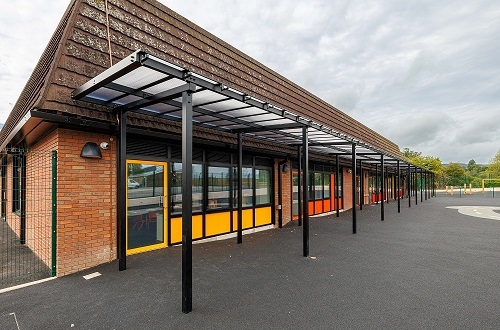 Ysgol Bro Taf - canopy