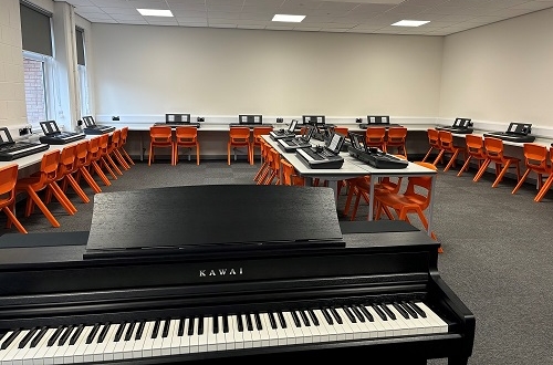 Ysgol Bro Taf - music room