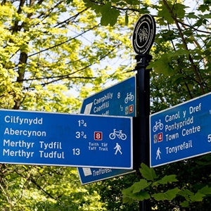 Taff Trail Signs